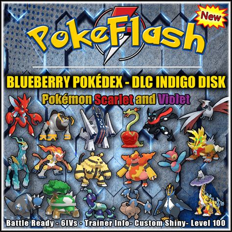 List of Pokémon by Blueberry Pokédex number.